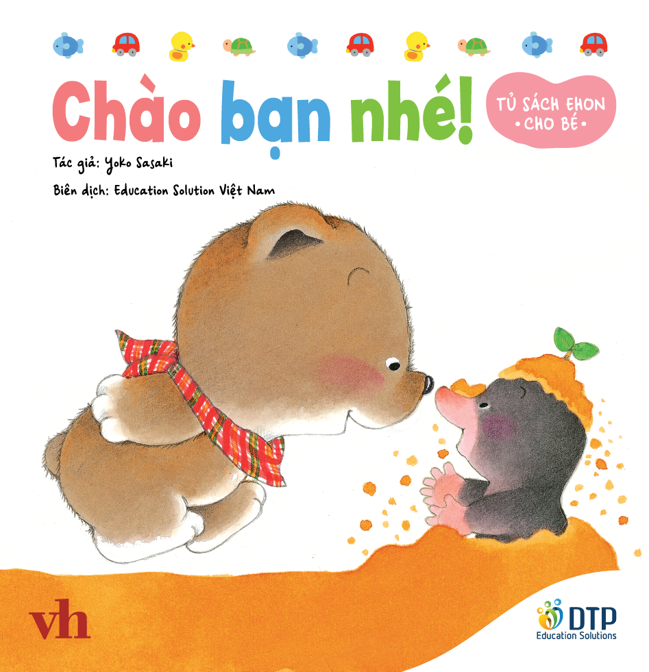 Sách - Dtpbooks - Chào bạn nhé!​ - Tủ sách Ehon cho bé