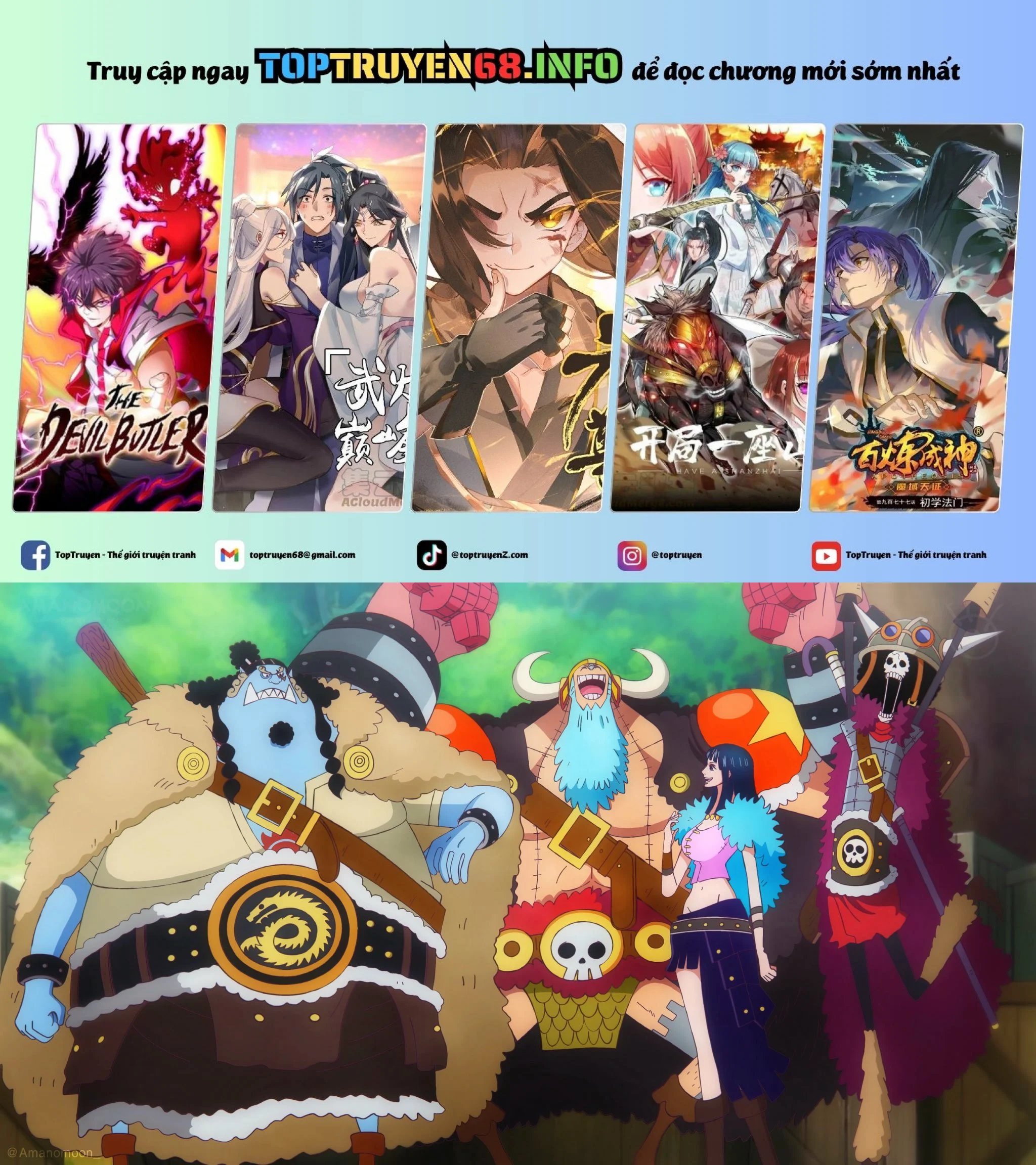 đảo hải tặc - one piece chapter 1136 1