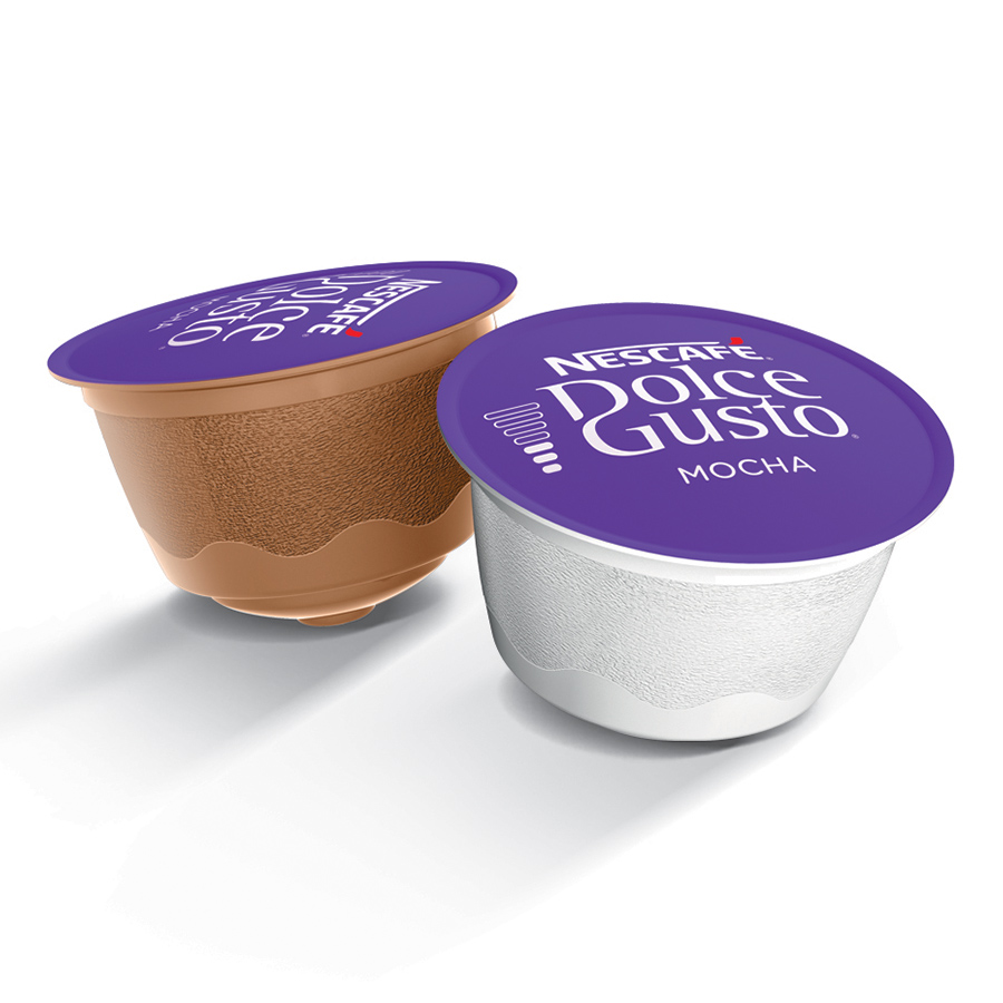 Hộp 16 Viên Nén Cà Phê Cacao Sữa Nescafe Dolce Gusto – Mocha (216 g)