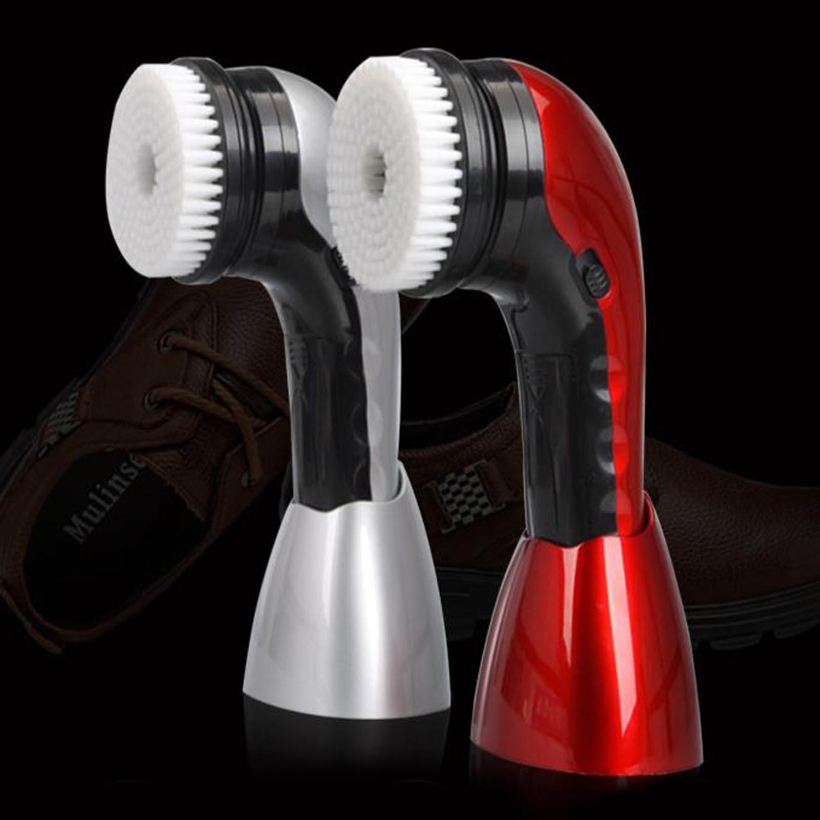 Electric Shoe Polishing Machine Cleaning Brush Leather Shoes Care
