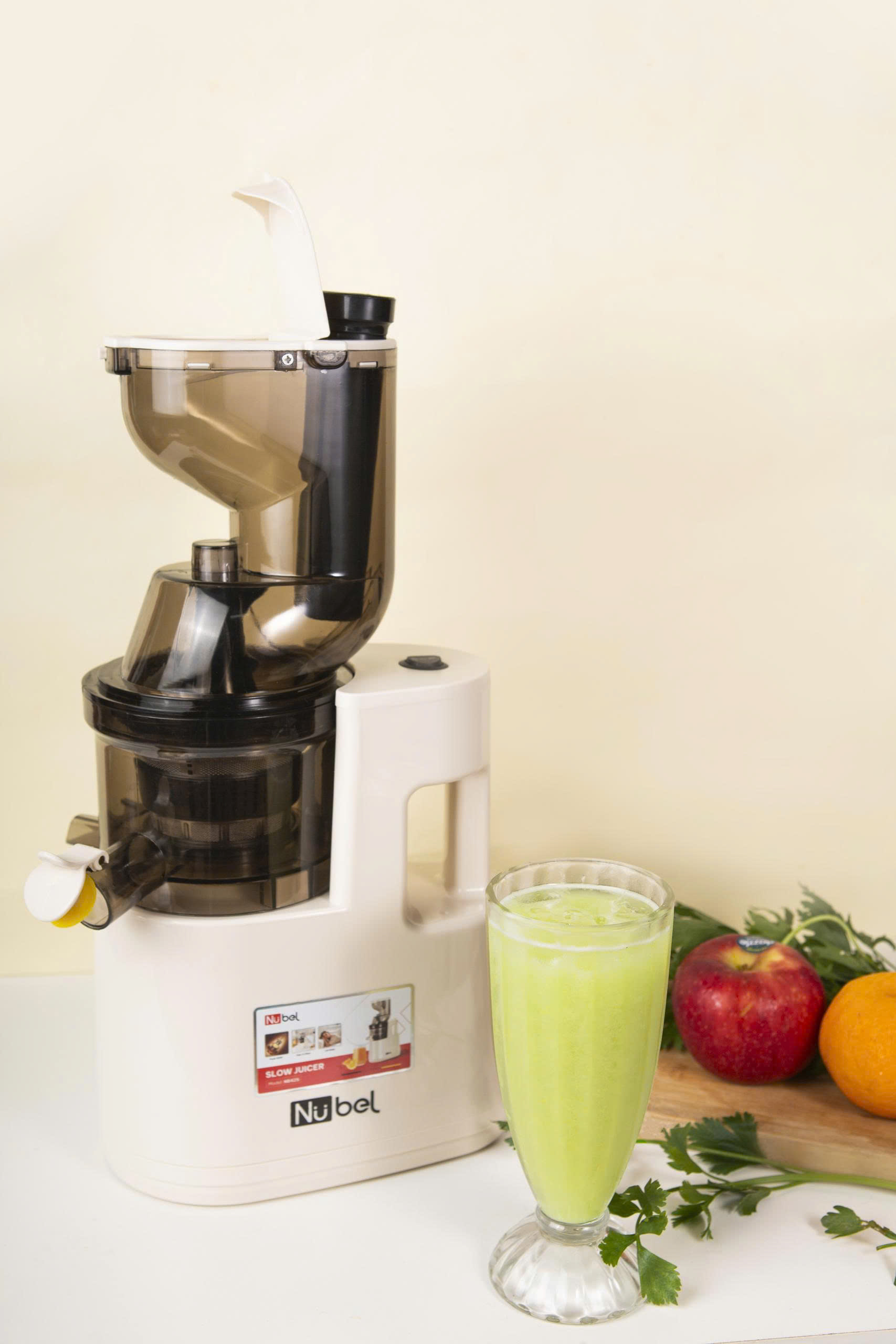 Máy Ép Chậm Trái Cây Nubel NB425 - 500ML, 500W - Ép Kiệt Bã, Giữ Trọn Dinh Dưỡng hàng chính hãng