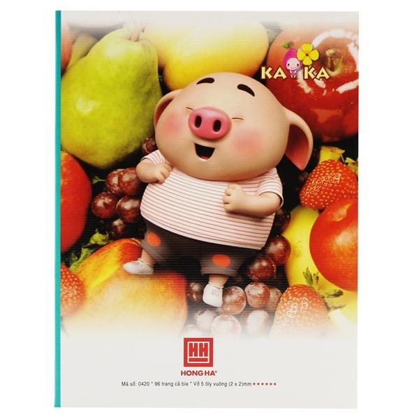 Vở Class Friendly Animal - 5 Ô Ly 96 Trang ĐL 100g/m2 - Hồng Hà 0420