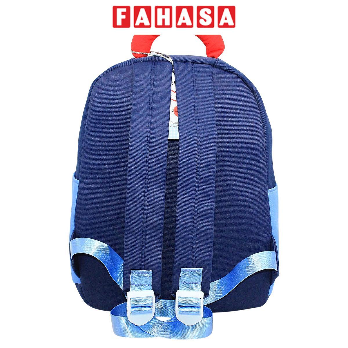Ba Lô Mầm Non Xe Cảnh Sát - Baoding Yunxi WT3601 - Màu Xanh Đậm