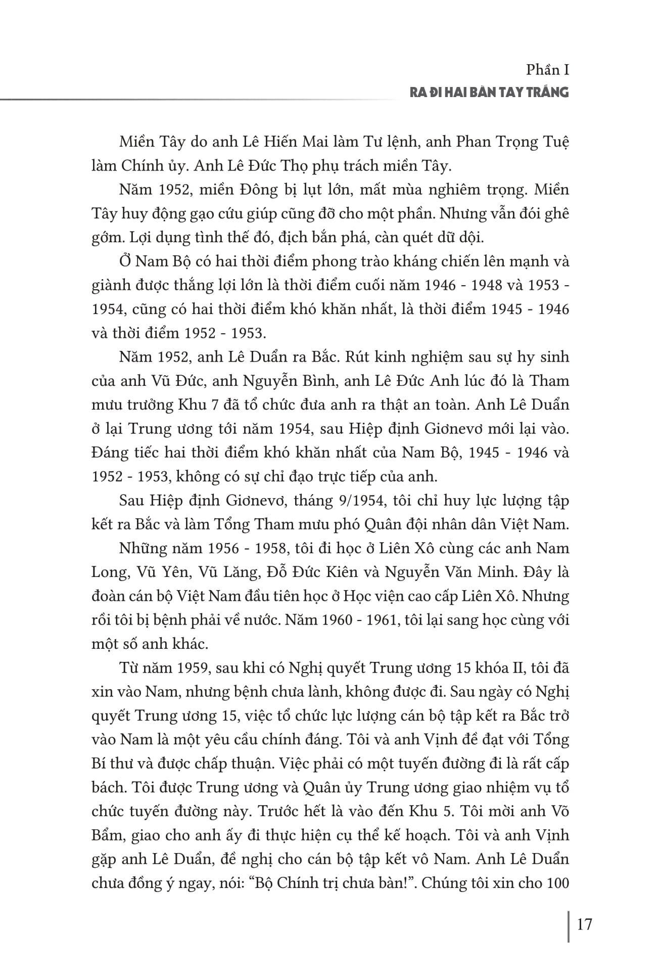 Sách - Hồi Ký Thượng Tướng Trần Văn Trà - Hành Trình Từ “Ra Đi Hai Bàn Tay Trắng” Đến “Trở Về Một Dải Giang San” Và Những Trang Bản Thảo Còn Dang Dở