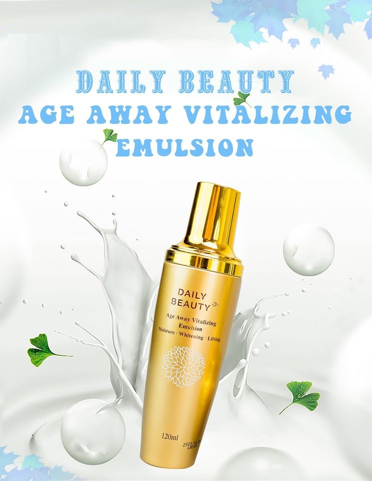 Sữa dưỡng Daily Beauty Age Away Vitalizing Emulsion R&amp;B Việt Nam Đánh Thức Thanh Xuân, Trẻ Hóa Làn Da 120ml