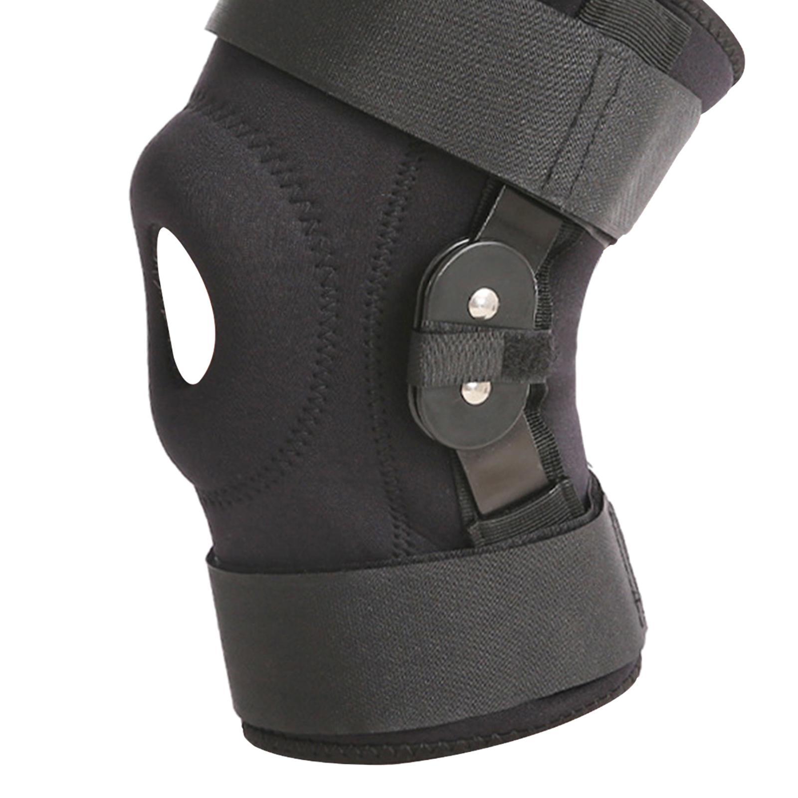 1Pc Support Brace Pads Booster  Squat Kneepad Wrap Black S