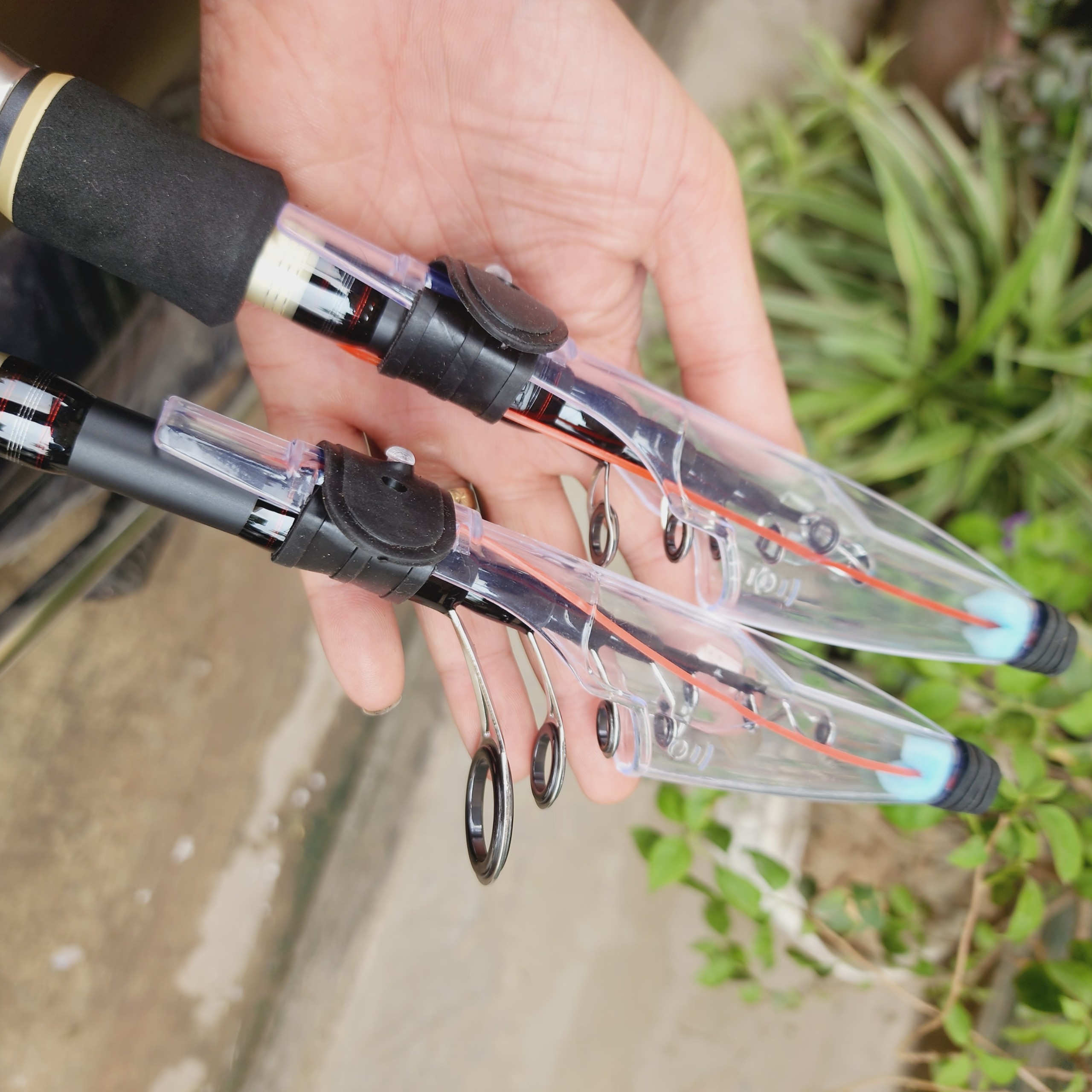 Cần lure rút máy đứng MLong Huyền Thoại