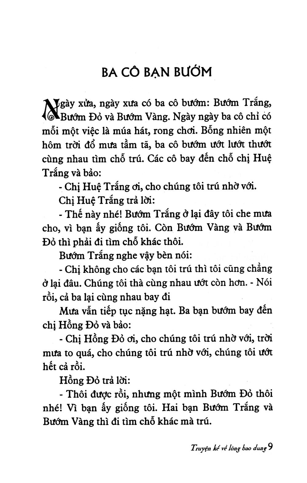 Truyện Kể Về Lòng Bao Dung (Tái Bản)