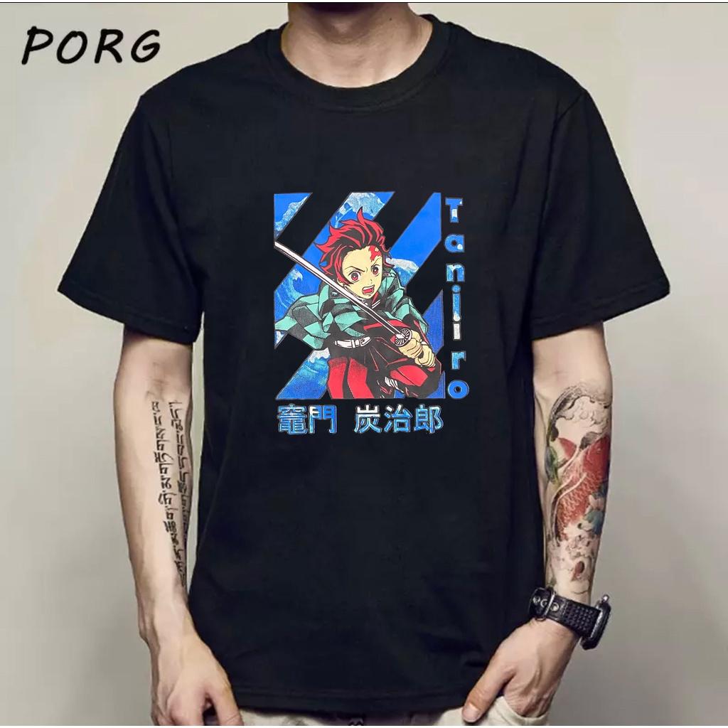 Áo thun Kimetsu No Yaiba Demon Slayer Anime Manga cực HOT 4 mẫu bán chạy giá siêu rẻ
