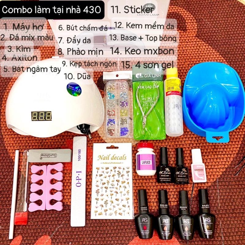 Trọn bộ Combo nail từ cơ bản Đến Nâng Cao . Bộ dụng cụ nail tự làm tại nhà