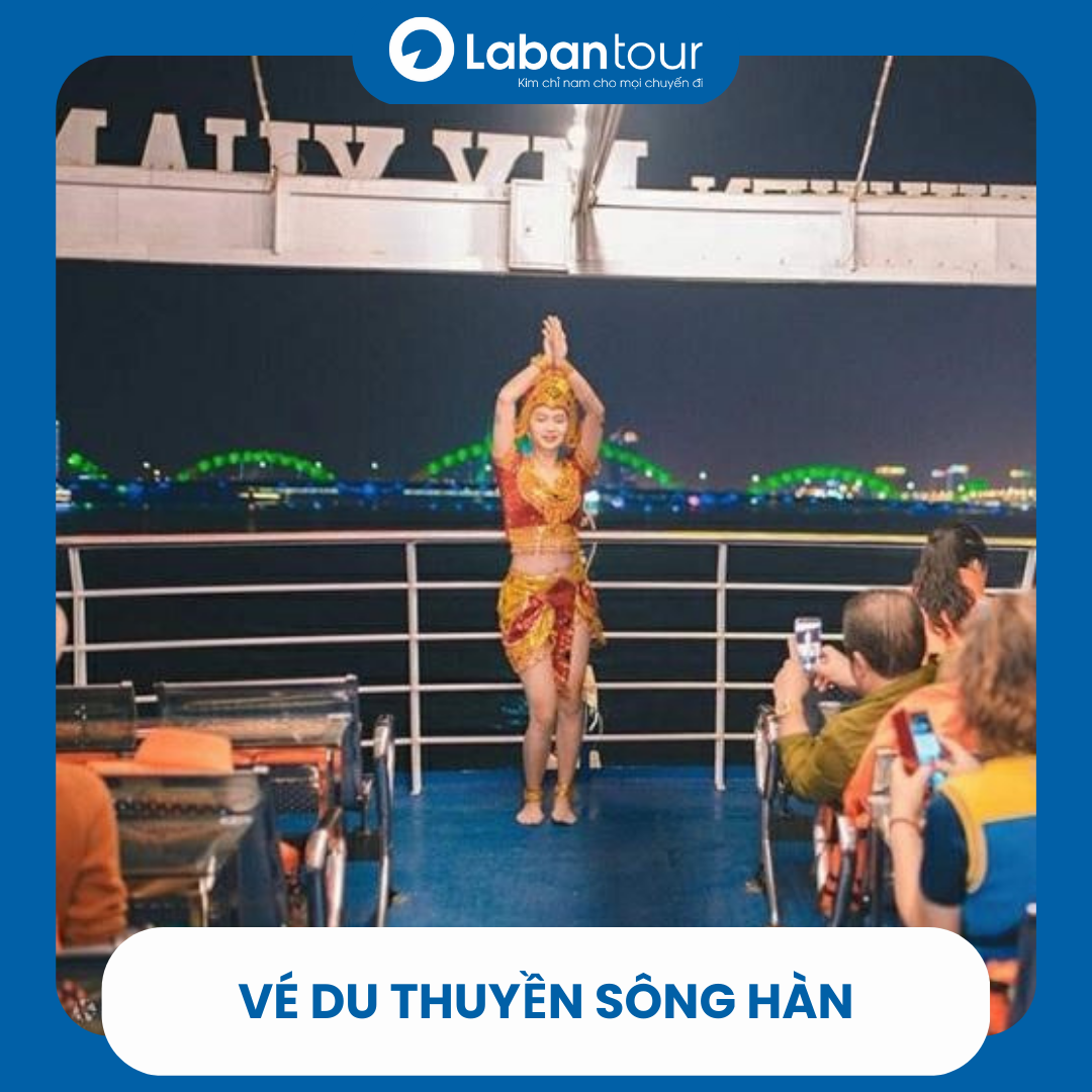 Vé Du Thuyền Sông Hàn - Chuyến 20h00 Xem Cầu Rồng Phun Lửa, Phun Nước