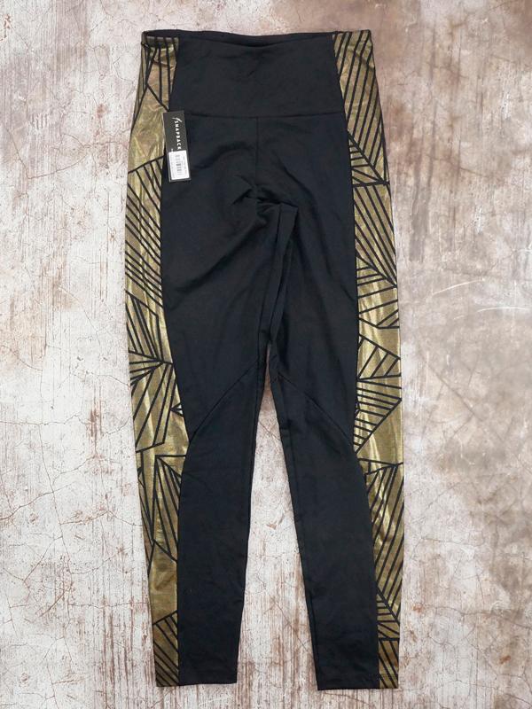 Quần Legging Oysho Gold Print Leggings- SIZE M