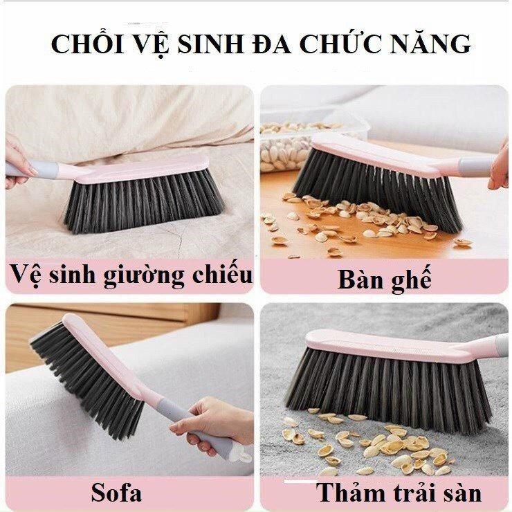 Chổi Vệ Sinh Bàn Ghế Văn Phòng, SOFA - Giường Chiếu - Đồ Dùng Gia Đình Cầm Tay Cán Dài