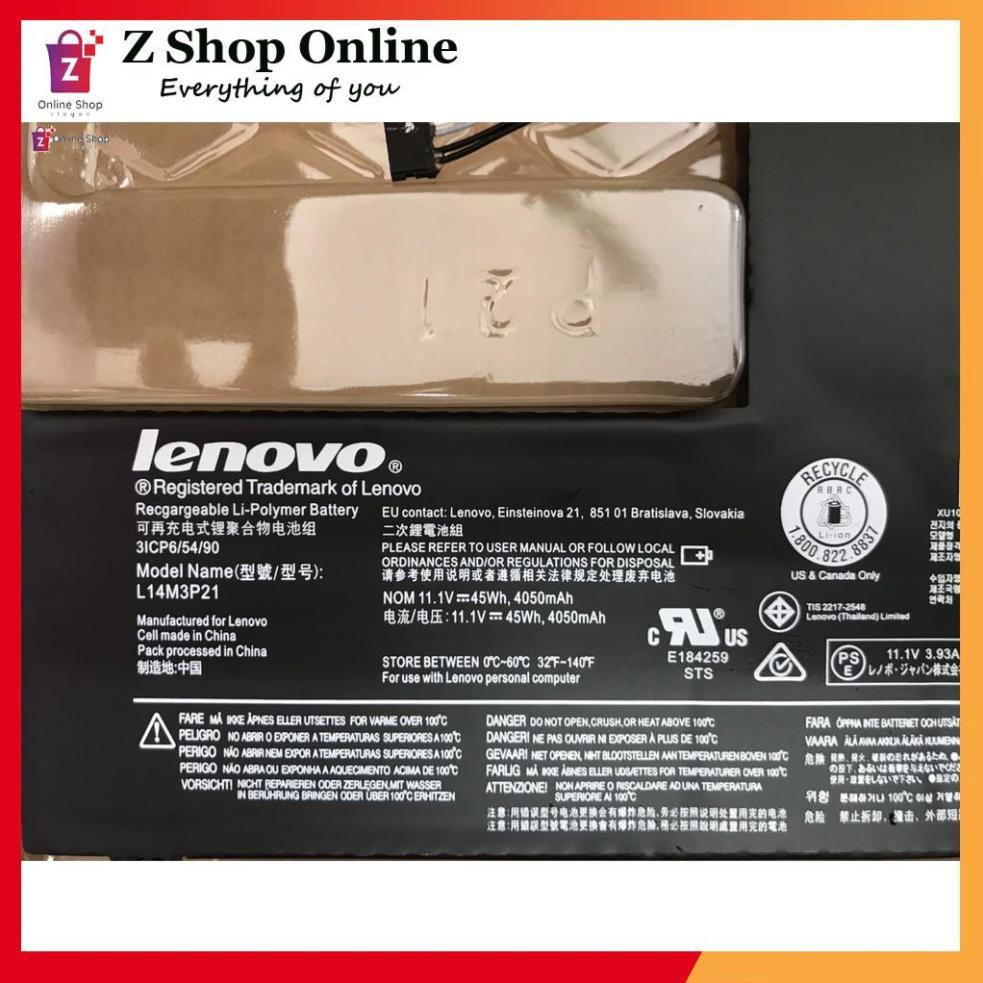 Pin Dùng Cho Lenovo Flex 3 Flex 4 1470 1480 1580 Yoga 310S-14AST 500-14IBD 510S-14ISK L14M3P21