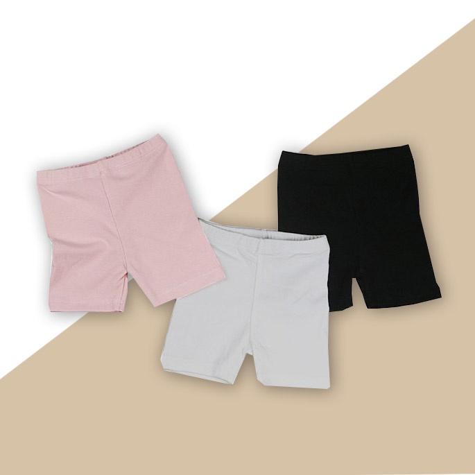 Quần legging đùi bé gái 7-18kg QATE682 - Quần chục legging đùi bé gái xinh xắn