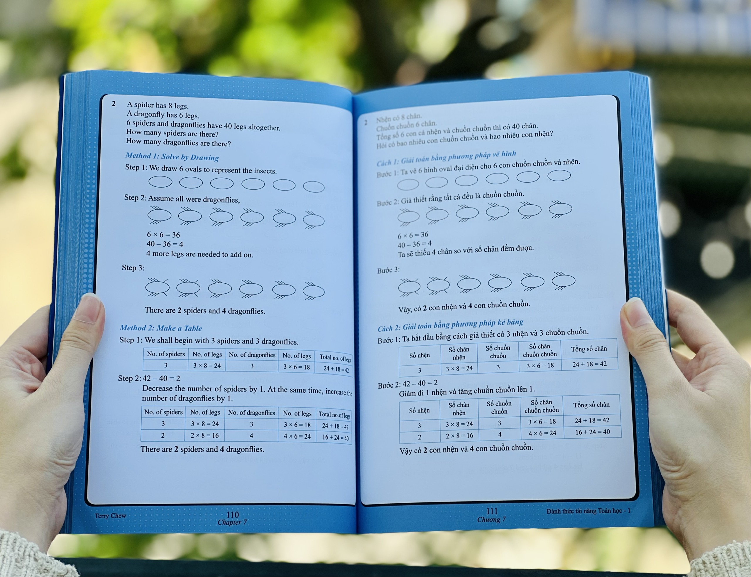 Sách Đánh thức tài năng toán học 1 và 2 - Sách Tham Khảo Kiến Thức Toán Học Lớp 1 Đến Lớp 3 ( Bộ 2 Cuốn, Sách Song Ngữ Anh Việt ) - Á Châu Books, bìa cứng in màu