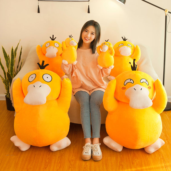 Gấu bông pokemon vịt bối rối Psyduck (30cm---&gt;90cm) hàng chính hãng pokemon mới 100% xịn mịn đẹp cao cấp, an toàn cho trẻ nhỏ
