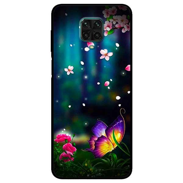 Ốp lưng dành cho Xiaomi Redmi Note 9s / Redmi Note 9 Pro / Redmi Note 9 Pro Max - Bướm Anh Đào