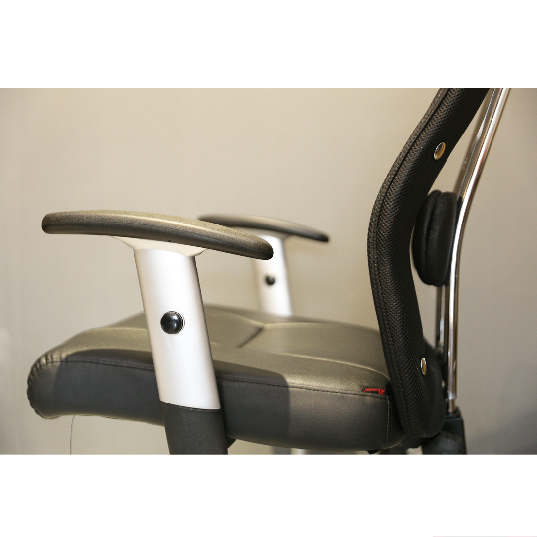 Ghế Lưới Văn Phòng Thư Giãn Lưng Cao &amp; Ngả Lưng, Gác Tay Nâng Hạ Thông Minh, Chân Nhôm Hơp Kim 303NEW