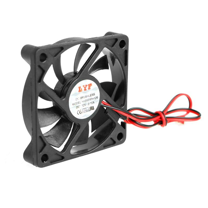Quạt tản nhiệt DC 12V 2-Pin 60x60x10mm cho CPU máy tính