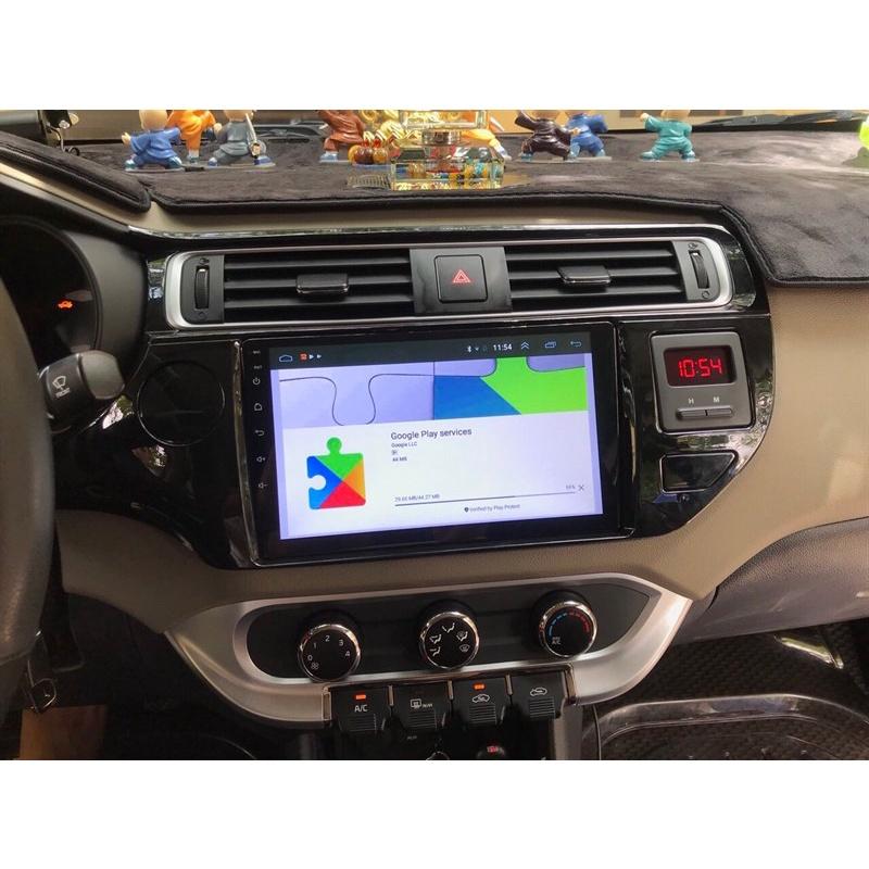 Mặt dưỡng kèm dây nguồn lắp màn hình android cho xe KIA RIO