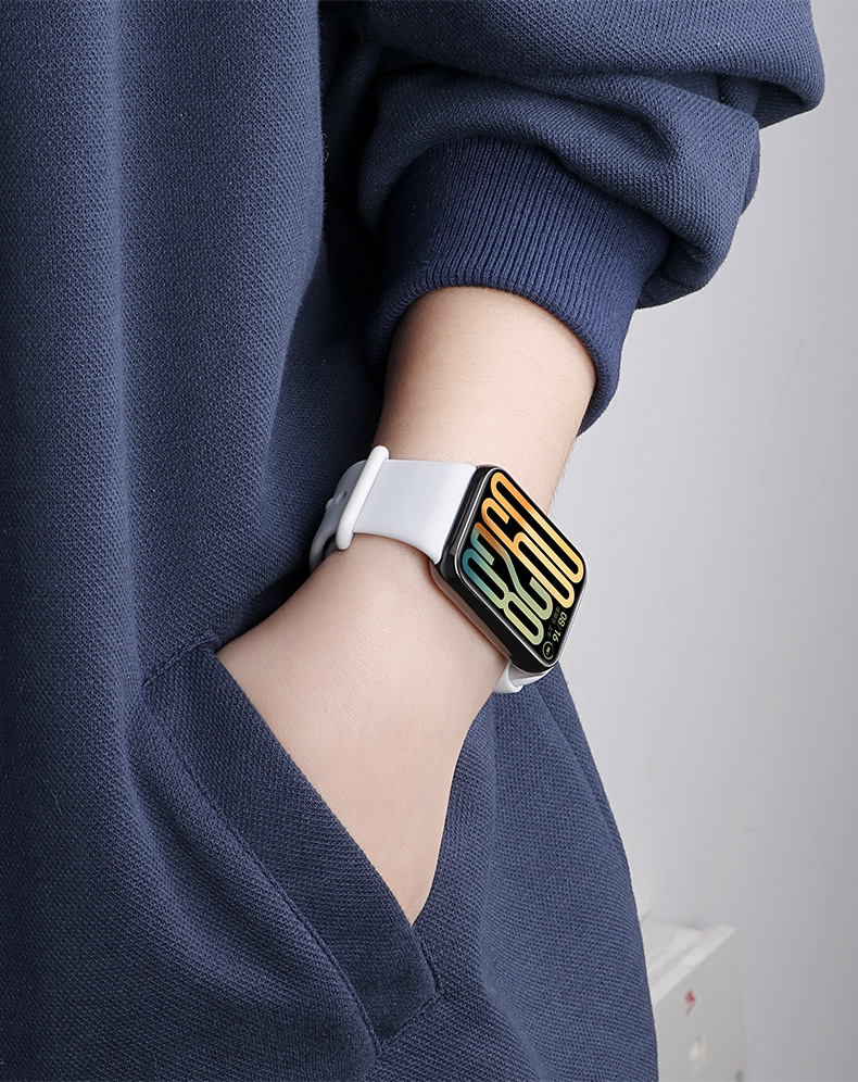 Dây đeo TPE cho Redmi Watch 5 / Redmi Watch 4 / Xiaomi Mi Band 8 Pro / Xiaomi Mi Band 9 Pro - Hàng Chính Hãng