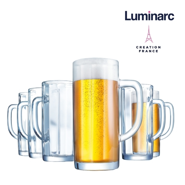 Bộ 6 Ly Bia Thuỷ Tinh Luminarc Mindel 380ml -  LUMIG2617