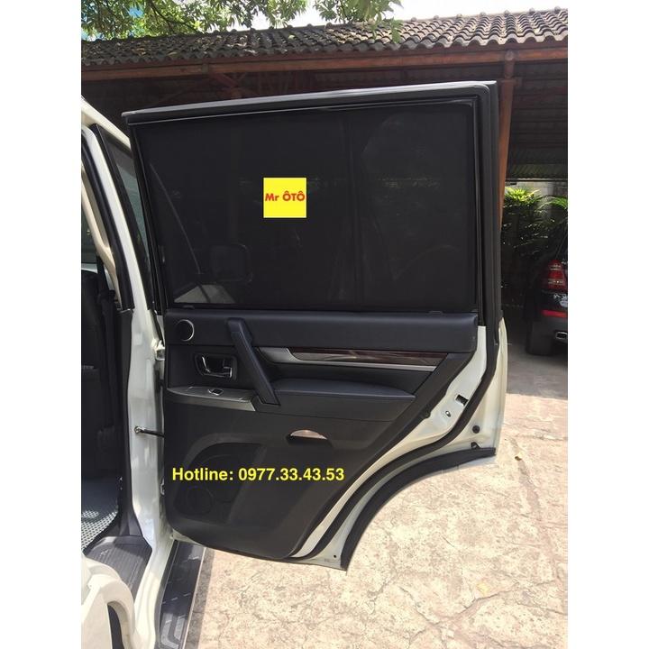 Rèm Che Nắng Xe Mitsubishi Pajero V93 2017-2021 Hàng Loại 1. Cam Kết Chuẩn Khít Theo Xe
