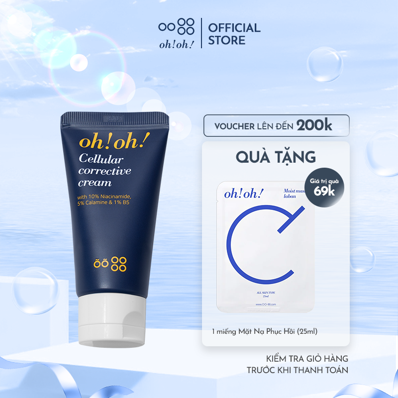 Kem Dưỡng Phục Hồi Da Đa Năng oh!oh! Cellular Corrective Cream (30ml)