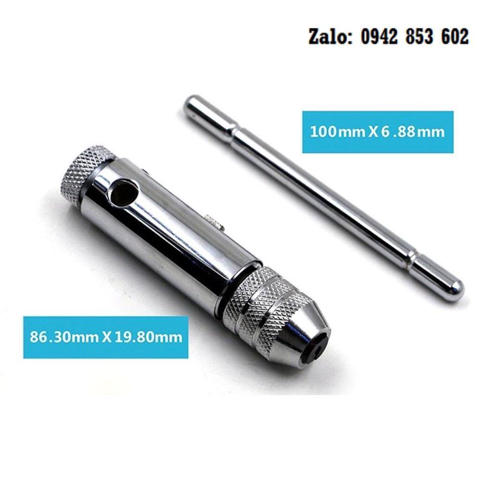 Tay Quay TaRo tự động dài 100mm kèm 5 mũi m3-m8