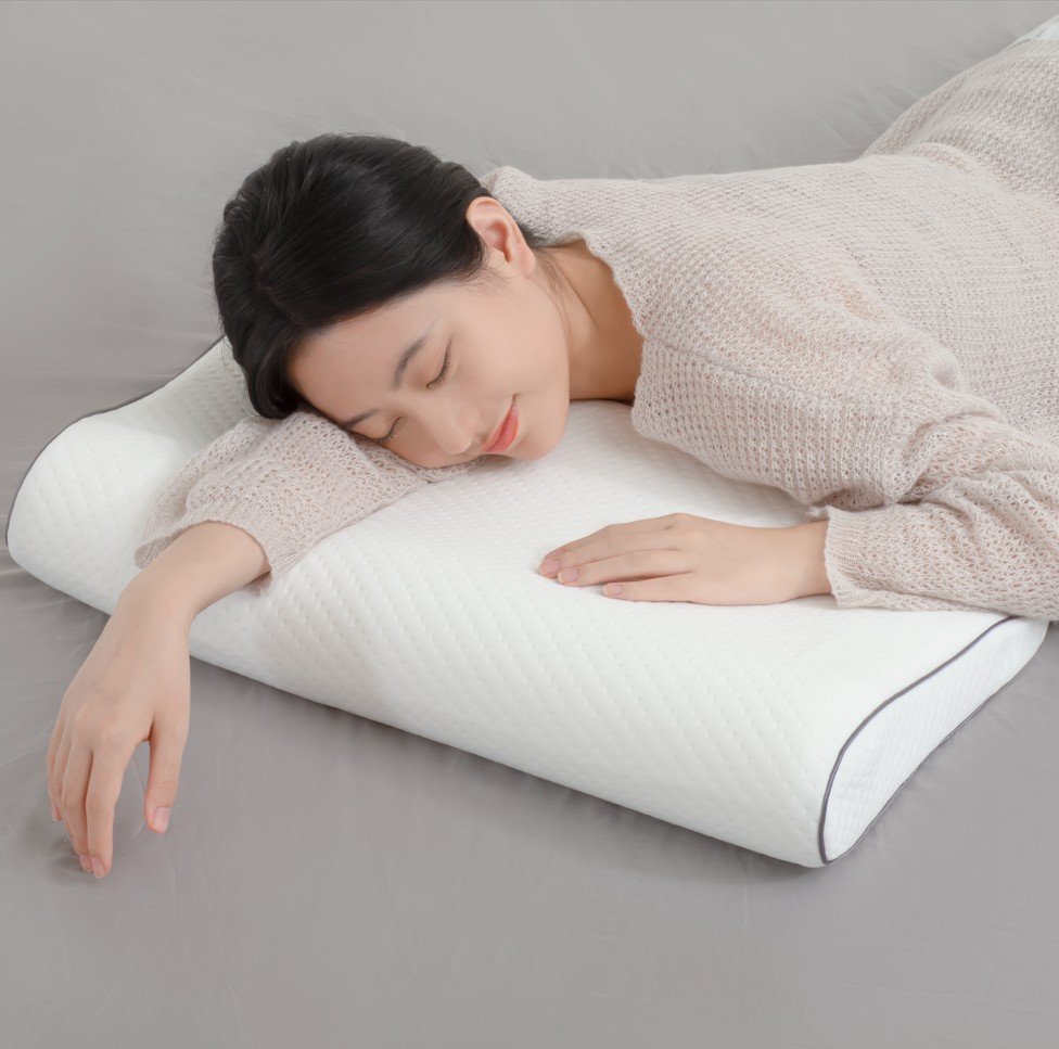 Gối ngủ Memory Foam Contour NOOZ Home Goods ruột cao su non, gối chống trào ngược người lớn nằm