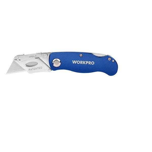Workpro W011004-Dao Gấp Gọn Tiện Ích, Tay Cầm Bằng Nhôm