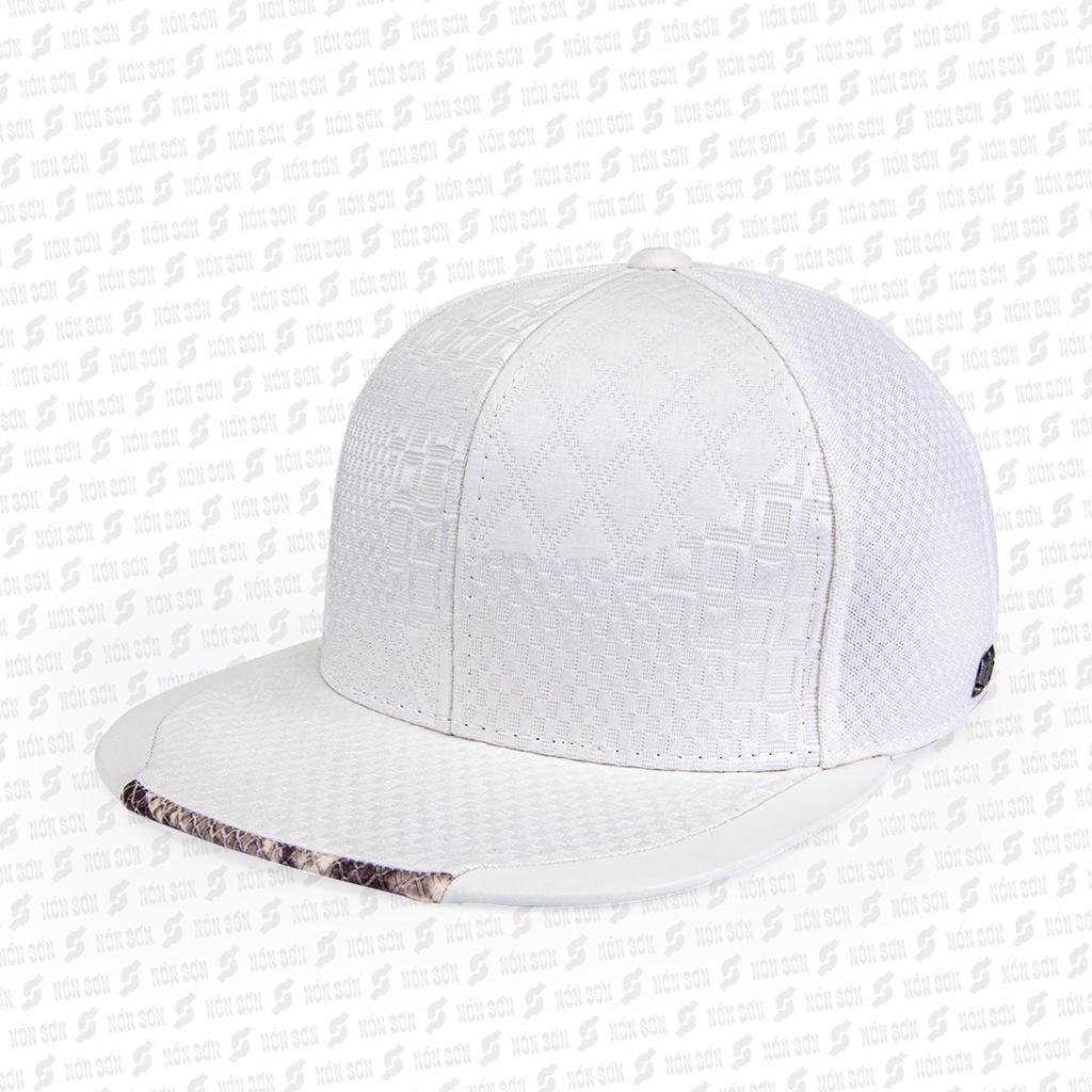 Mũ snapback hiphop nam nữ NÓN SƠN chính hãng MC210Đ-TR1