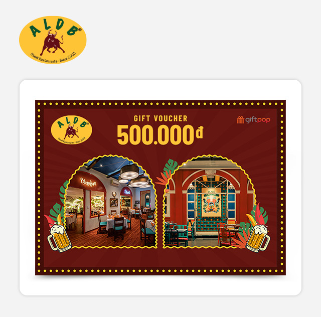Phiếu Quà Tặng Au Lac Do Brazil 500K