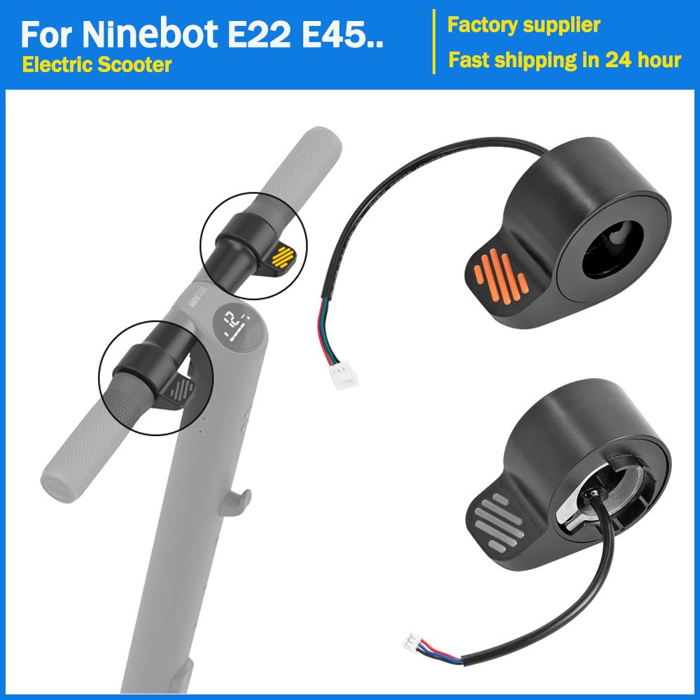 Ngón tay ga cho NineBot E22 E22E E25 E45 Phanh và Máy gia tốc Phanh và Máy gia tốc Hội trường bên phải Bộ phận bên phải Color: throttle