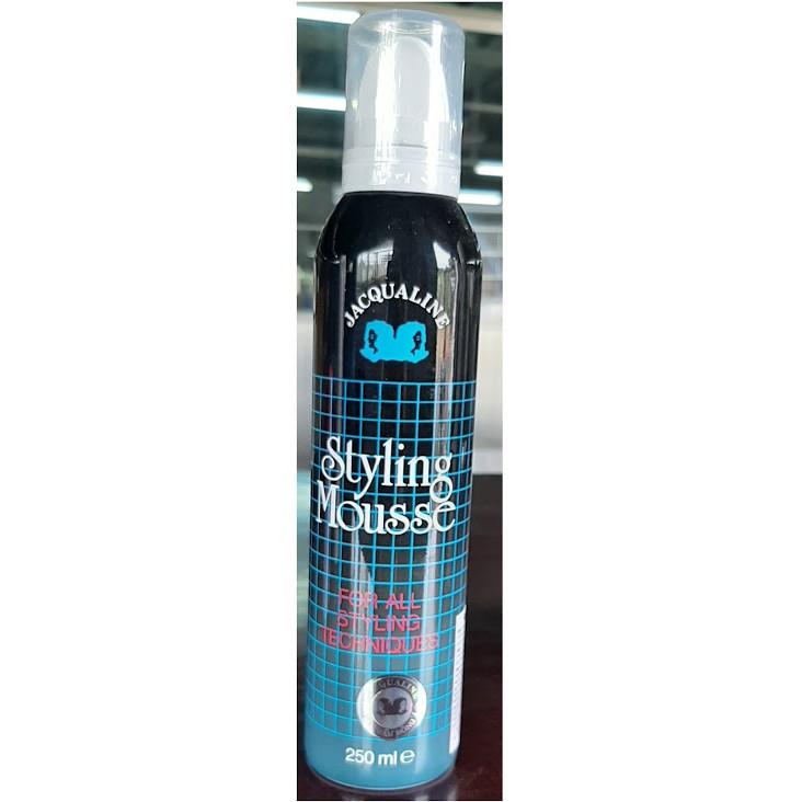 Mousse tạo kiểu tóc Jacqualine 250ml (blue black)