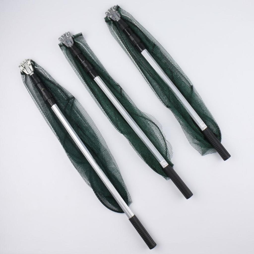 Folding Fly Fishing Net Fishing Landing Net Nylon Mesh Catch And Release