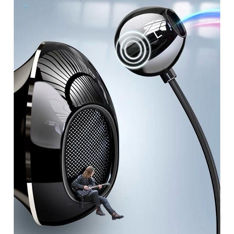 Tai nghe có dây TEKKIN TI-315 Bass Có Mic Khử Tiếng Ồn HiFi Máy Tính Điện Thoại - hàng chính hãng - Đen