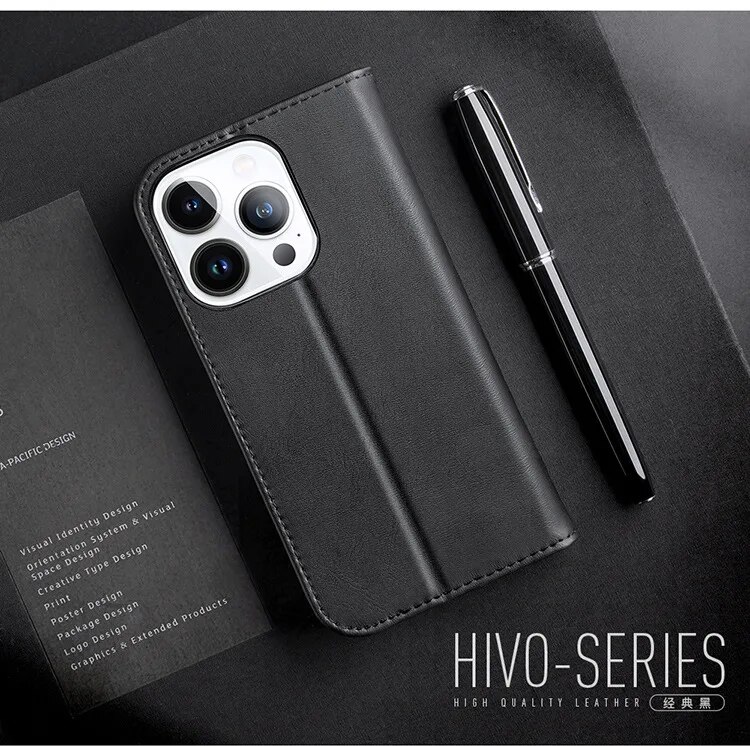 Bao da Dux Ducis dành cho iPhone 15 Pro/ 15 Pro Max - hàng chính hãng