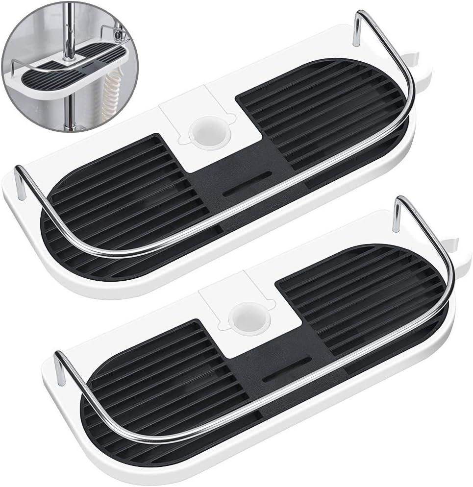 2PC mà không cần khoan kệ phòng tắm cho đường ray vòi hoa sen - Hỗ trợ tổ chức phòng tắm cho dầu gội