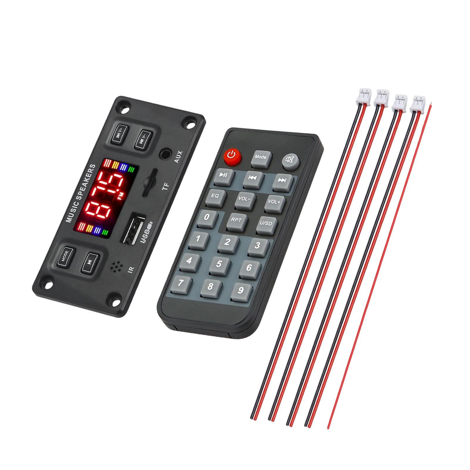 5.0 MP3 Player Decoding Board Audio Transceive Speaker 2x60W for Home