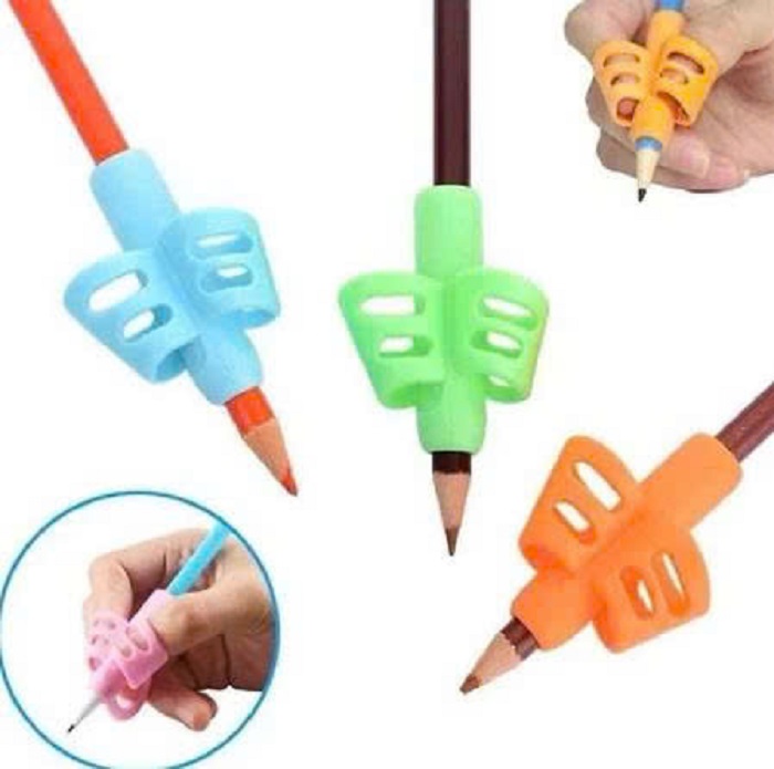 [KoSuyTu] COMBO 3 ĐỆM BÚT SILICON CẦM TAY CHO BÉ TẬP VIẾT ĐÚNG CÁCH