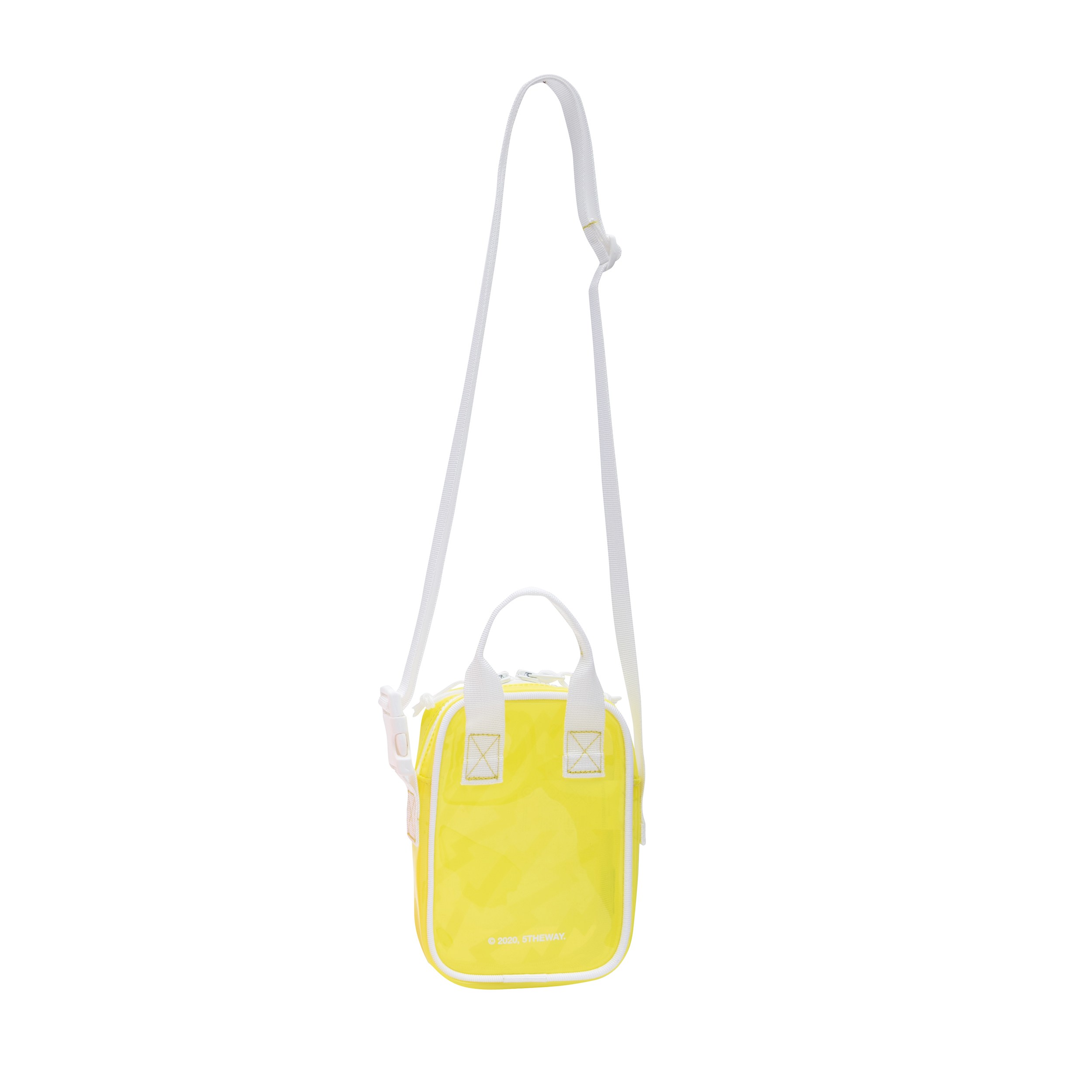 Túi Đeo Chéo 5THEWAY Nhựa Trong Suốt Vàng aka 5THEWAY /plastic/ VERTICAL SHOULDER BAG in YELLOW