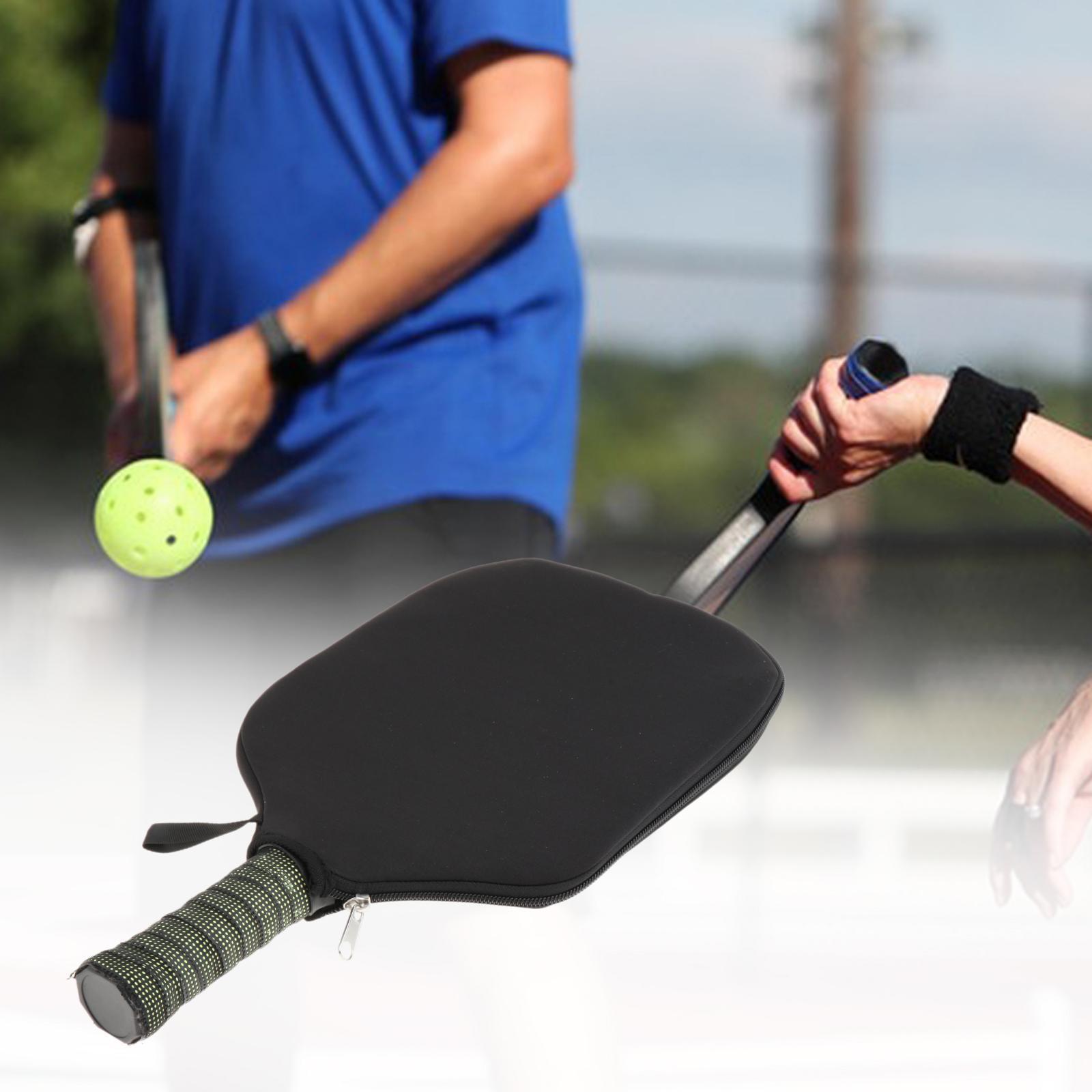 Pickleball Paddle Cover, Racket Sleeve, Premium Pouch Women Men Protective Pickleball Protection, Protector Pickleball Racket Cover for Outdoor
