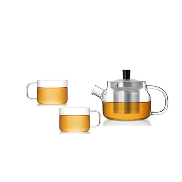 Combo bình lọc trà inox Samaglas S048A209 470ml
