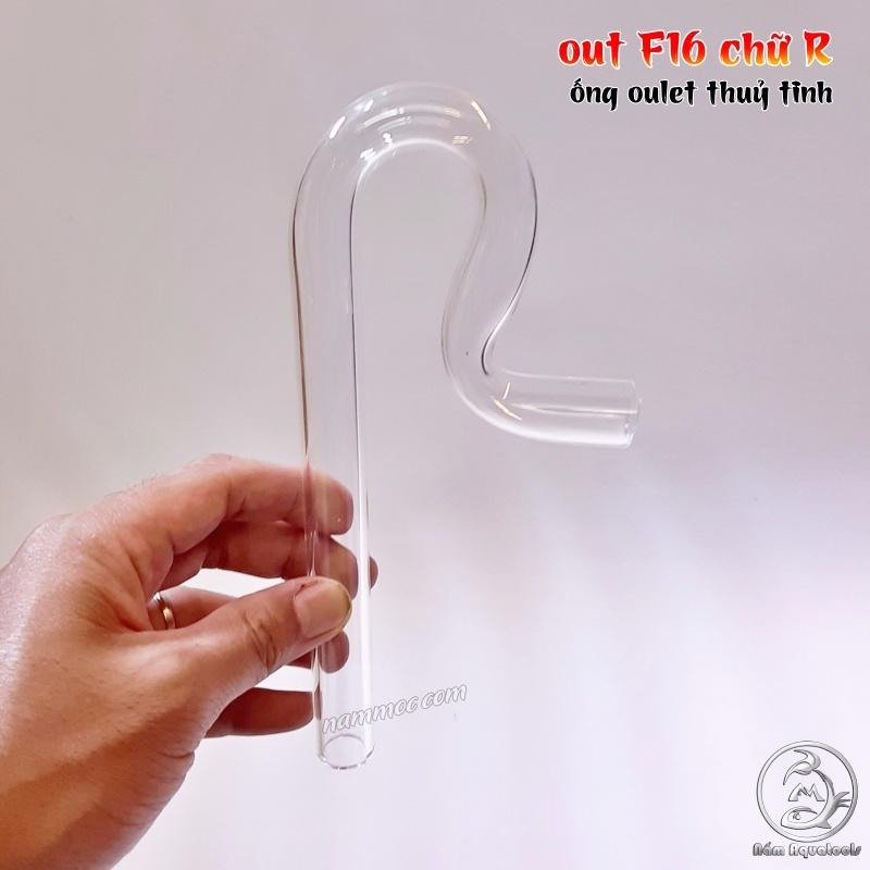 Bộ IN-OUT Thuỷ Tinh F12 Có Lọc Váng Xoáy | InOut Dùng Cho Lọc Thùng Hồ Cá Thuỷ Sinh