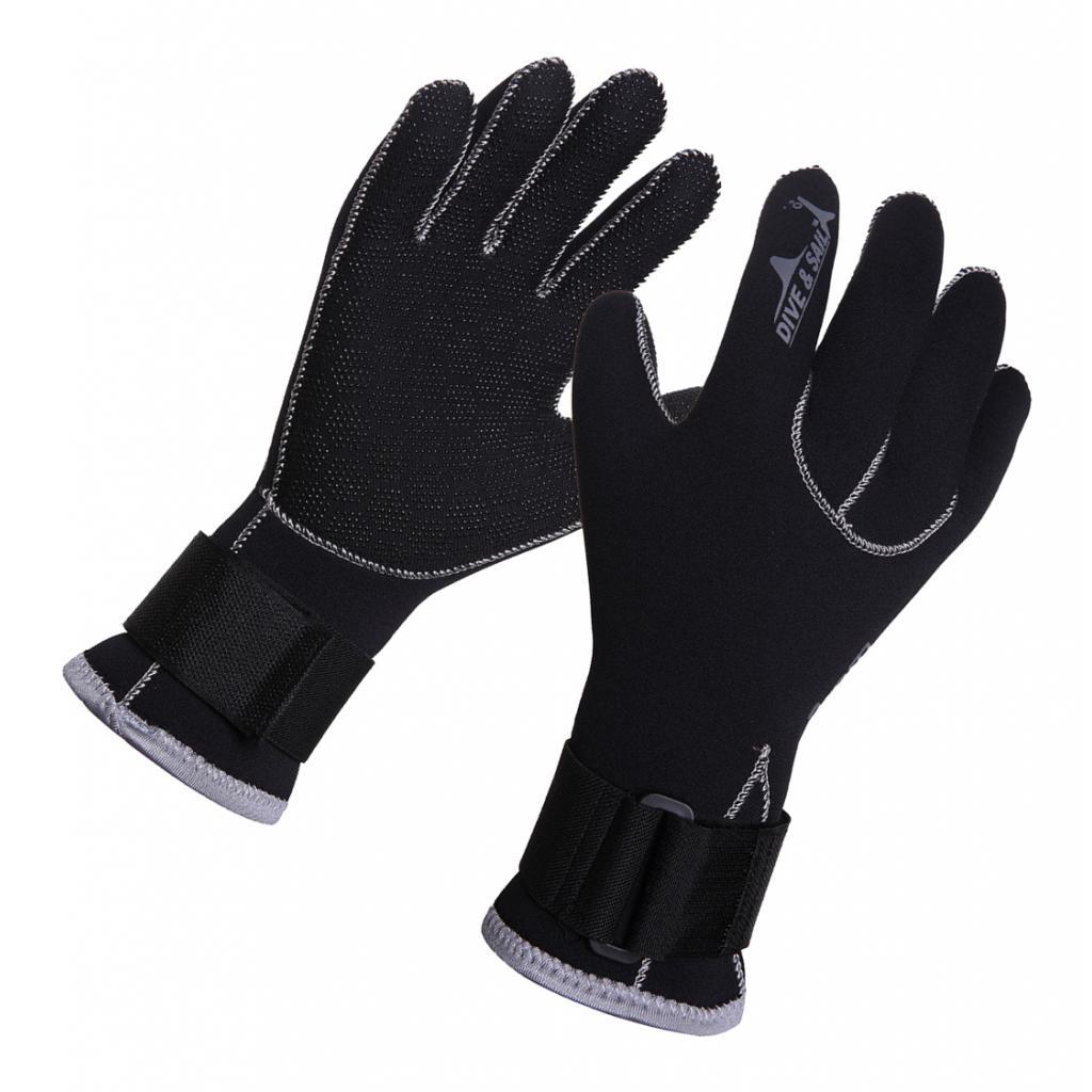 3mm Diving Hood Wetsuit Neoprene Hood Surfing Skins Hat Sport Cap with 3mm Neoprene Scuba Diving Gloves Snorkeling Swim Gear Underwater Equipment
