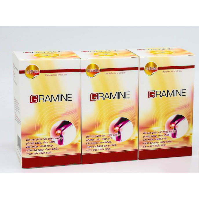 3 Hộp TPBVSK Xương Khớp GRAMINE