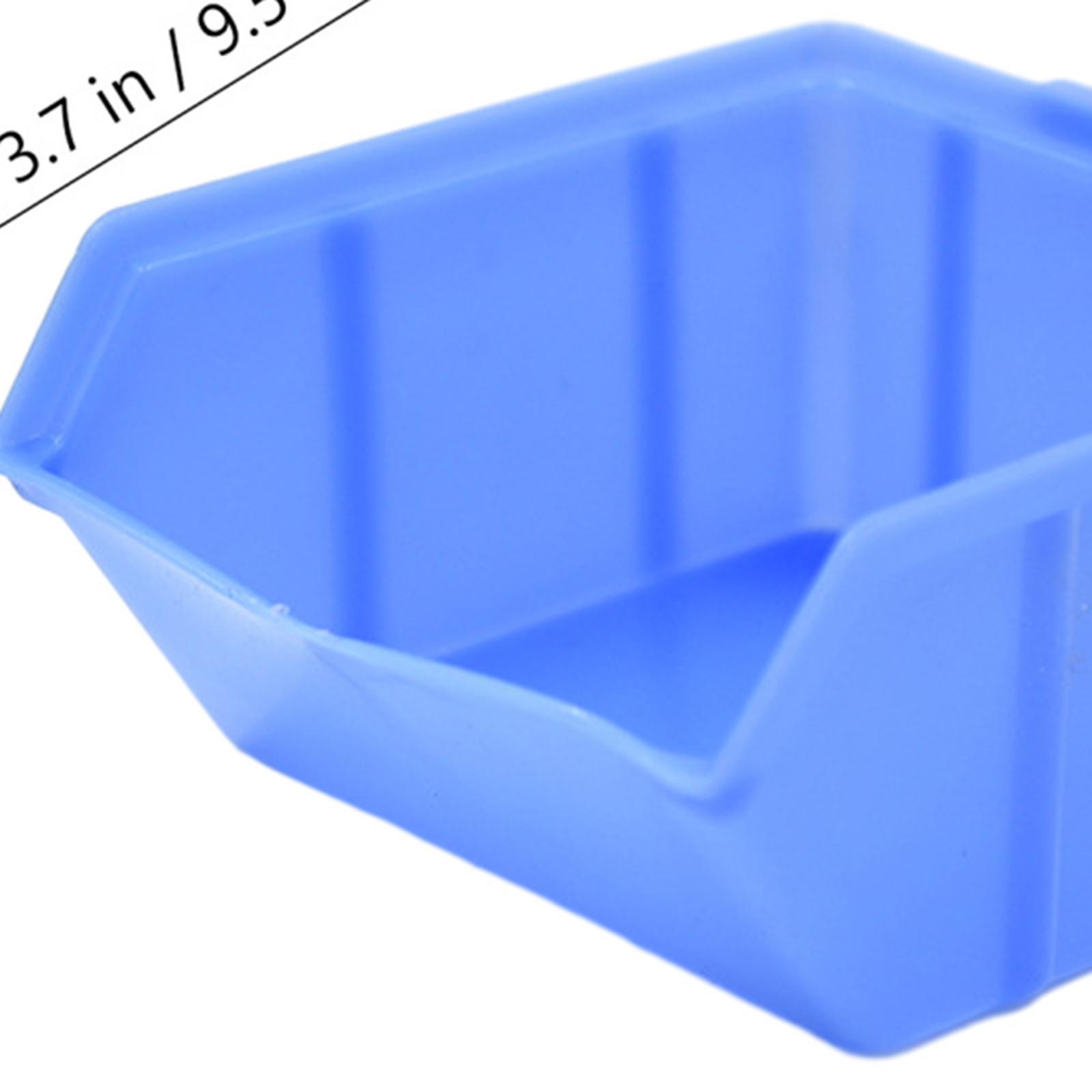 10x Bolts Wall Organizer, Heavy Duty Stackable Storage Bin Container Hanging Stacking Containers for Nuts Bolts Screws Beads Buttons