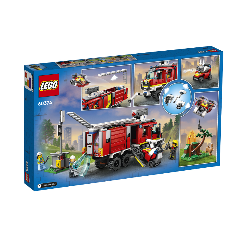 Đồ Chơi Lắp Ráp LEGO City Xe Cứu Hỏa Chuyên Dụng 60374
